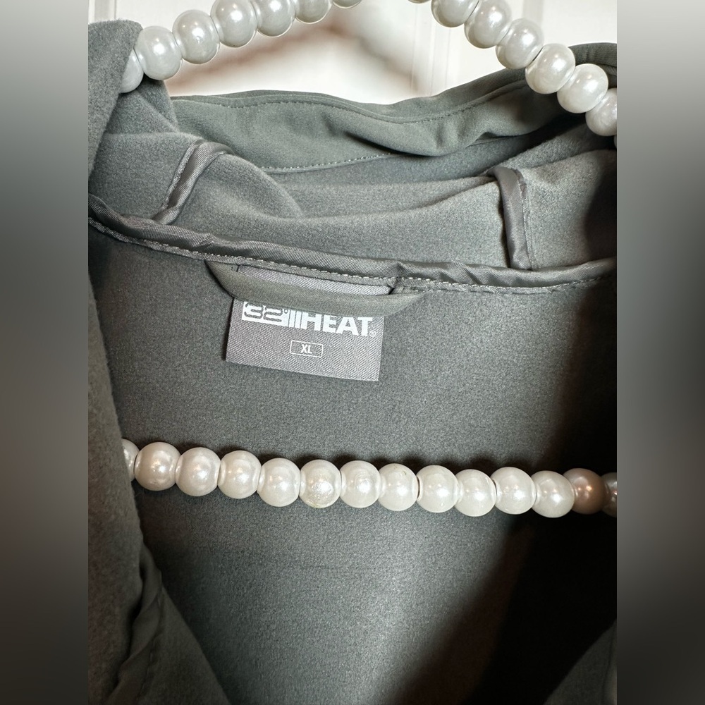 HEAT green Hooded Jacket XL - Picture 2 of 9